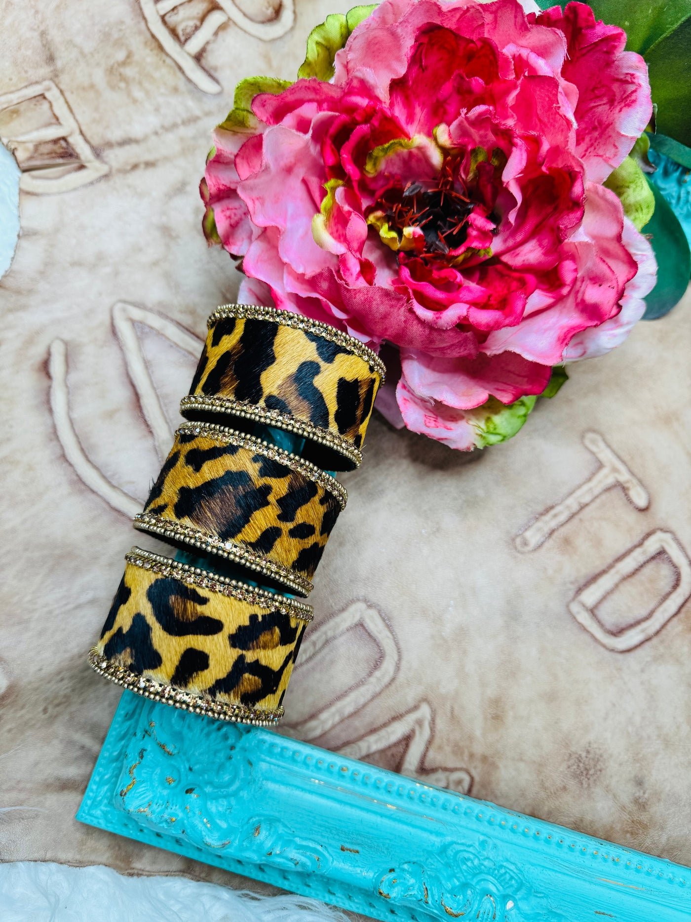 Leopard Hide Cuff