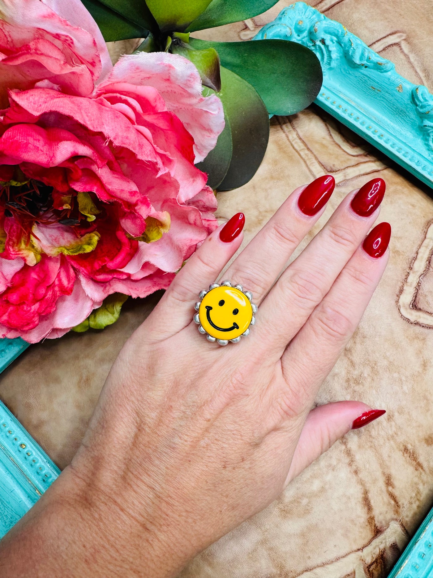 Smiley Face Ring
