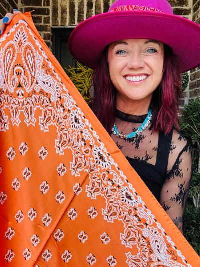 Orange Bandana