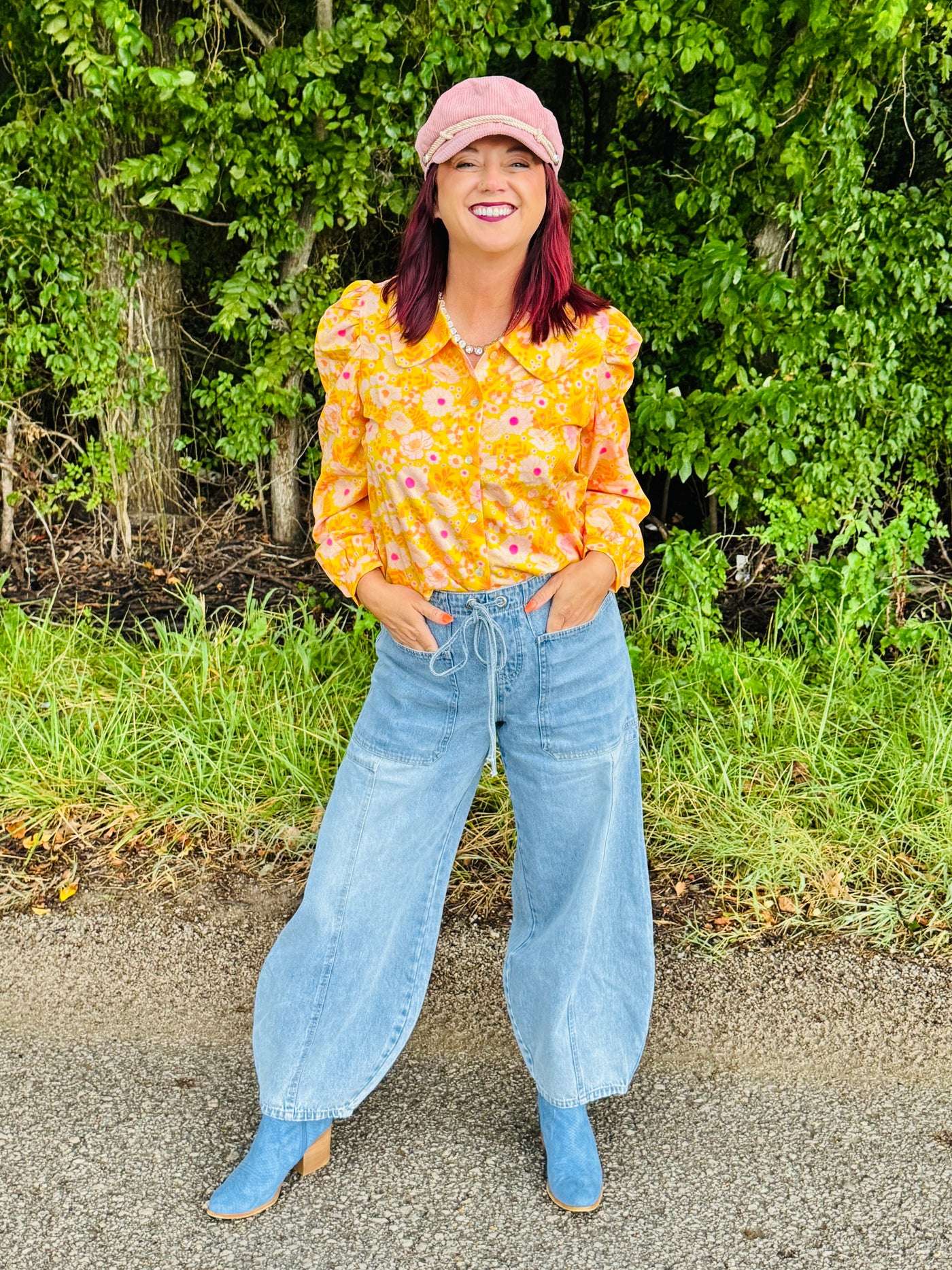 Sunshine Button Down