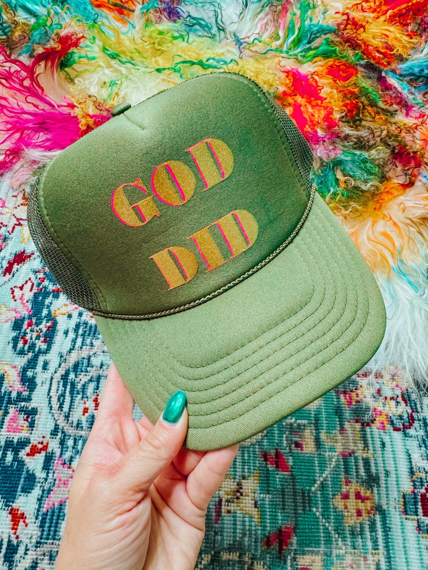God Did Trucker Hat