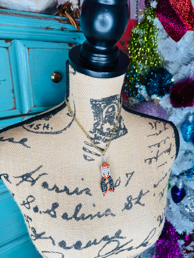 3D Cowgirl Way Necklace