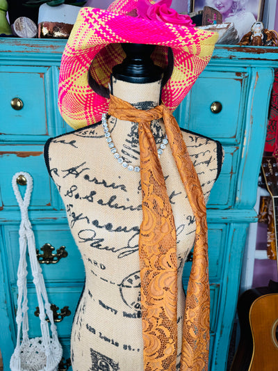 Lady the Brand Copper Lace Twilly