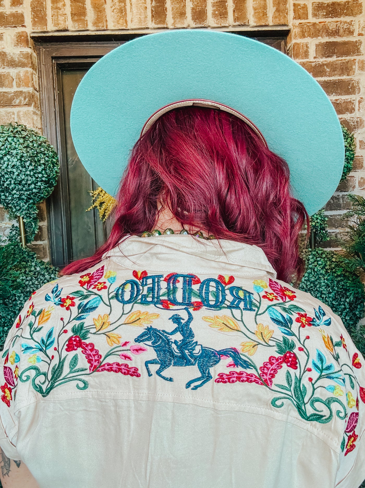 Rodeo Embroidery Pearl Snap