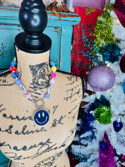 Smiley Dice Necklace