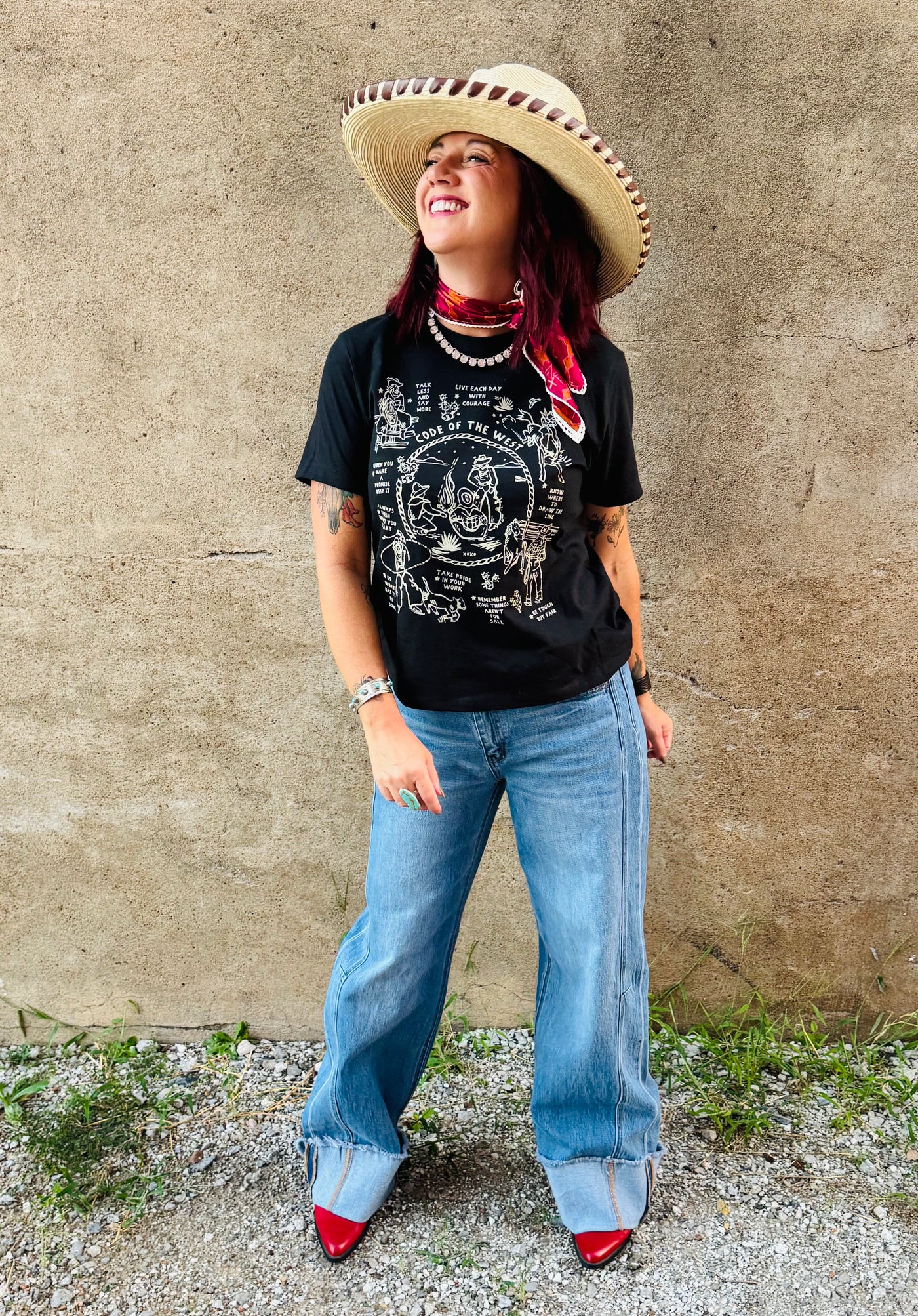 Code of the West Tee