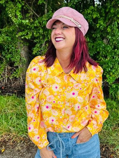 Sunshine Button Down