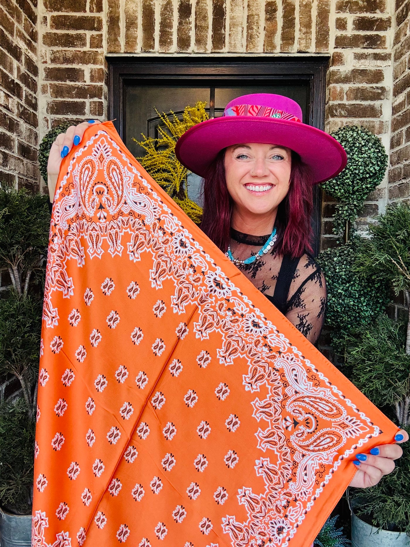 Orange Bandana