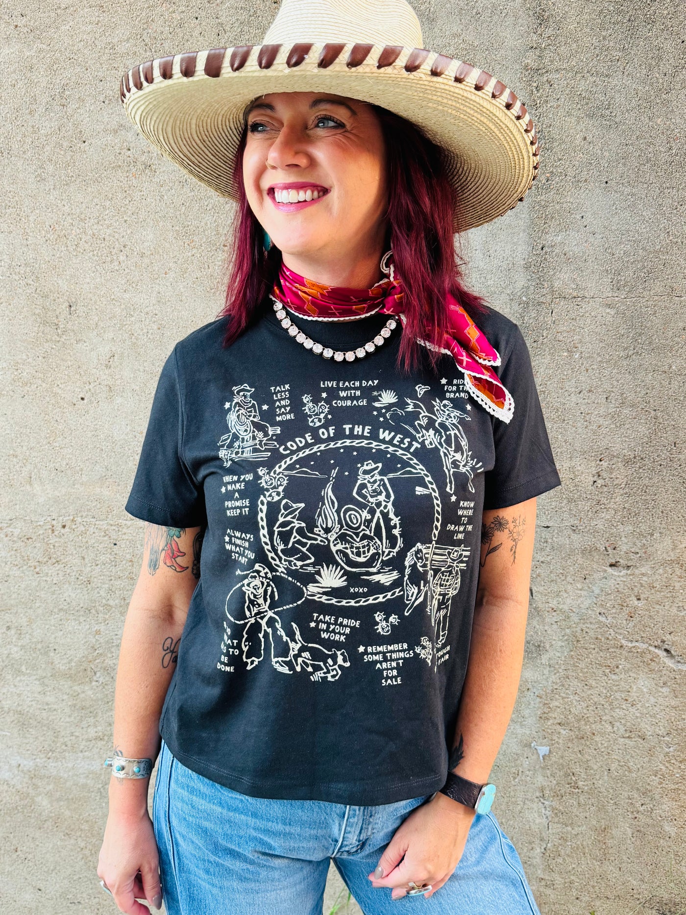 Code of the West Tee