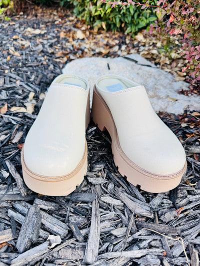 Cream Clog