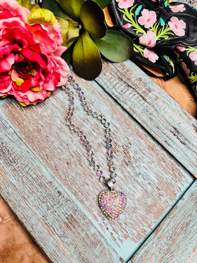 Crystal Heart Necklace