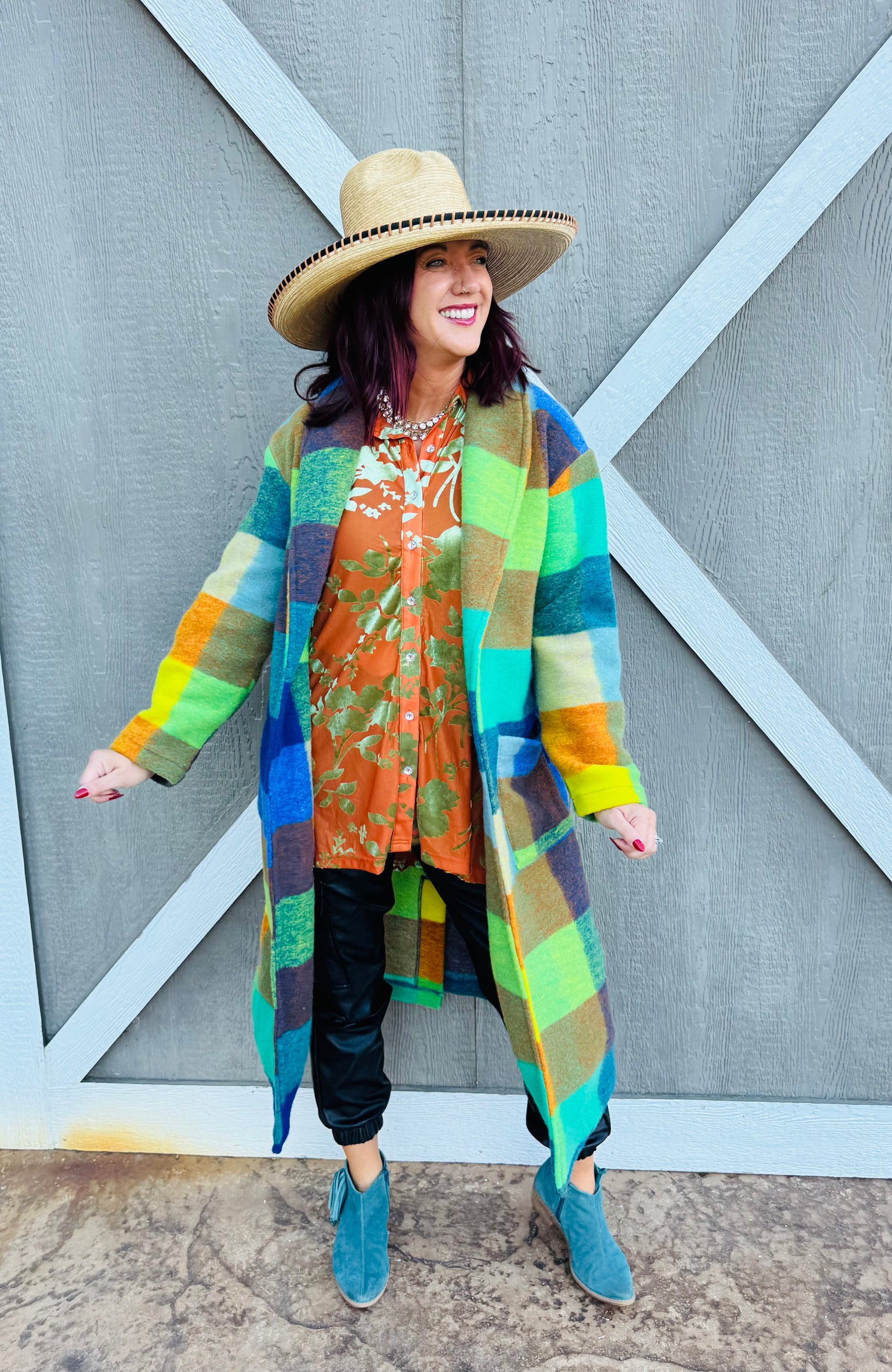 Velvet Boho Button Down