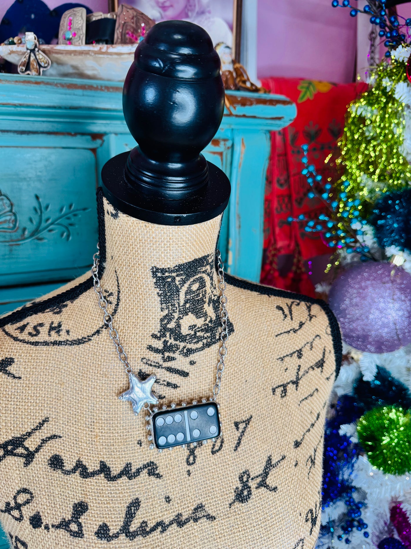 Domino Star Necklace