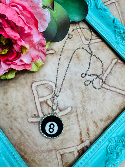 Eight Ball Necklace