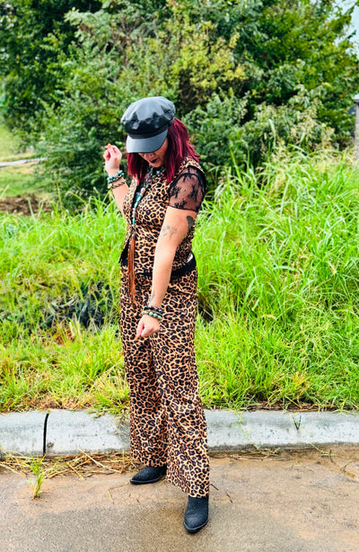 Leopard Vest