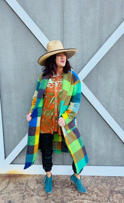 Velvet Boho Button Down