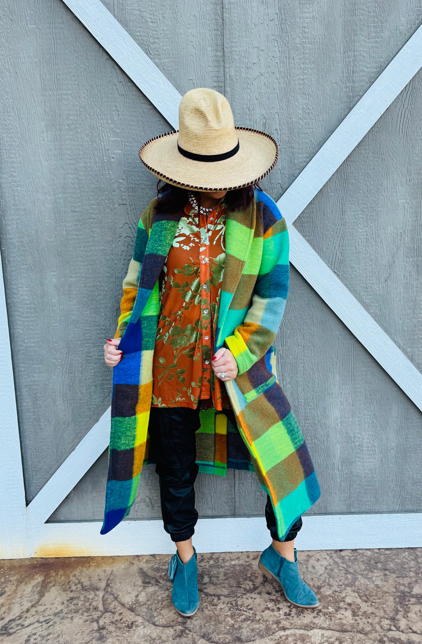 Velvet Boho Button Down