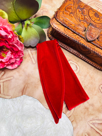 Velvet Scarf Tie