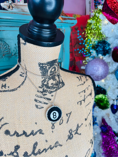 Eight Ball Necklace