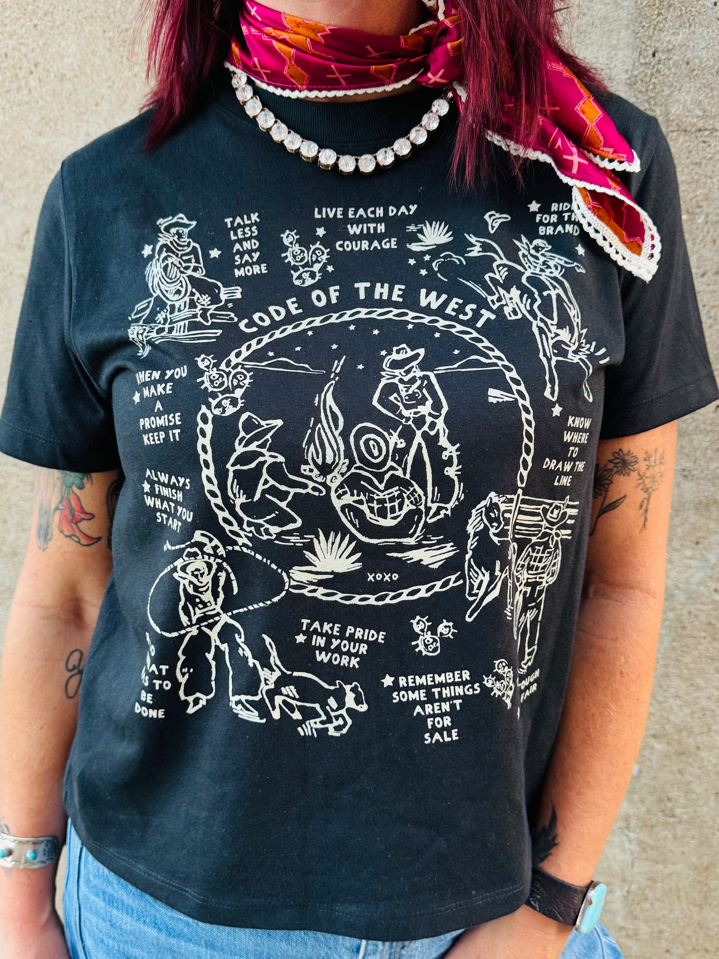 Code of the West Tee