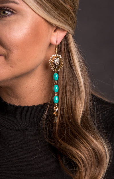 Turquoise Drop Earrings