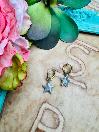 Star Dangle Earrings