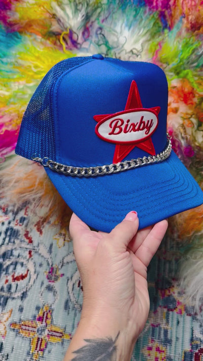 3D Bixby Red Star Trucker Hat