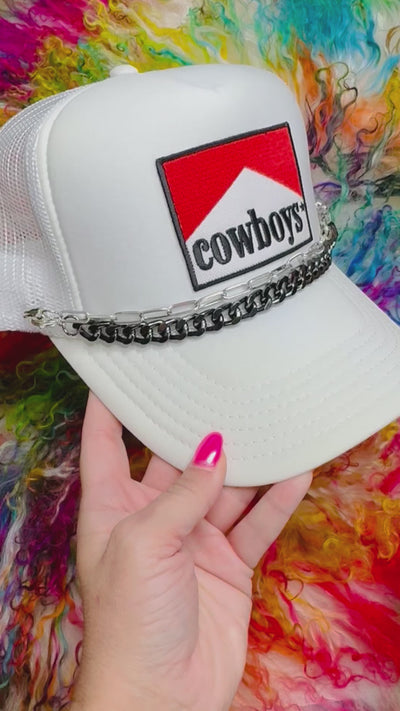 3D Cowboy Trucker Hat