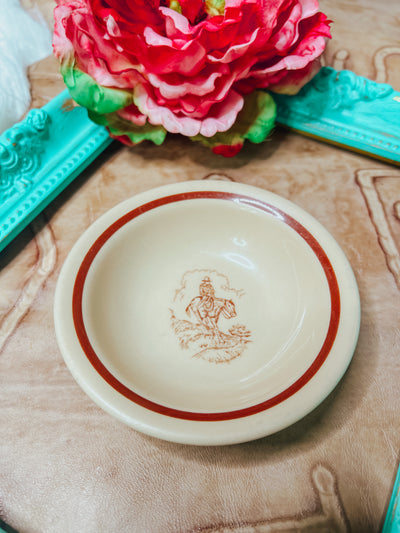 Cowboy Ceramic Small Bowl