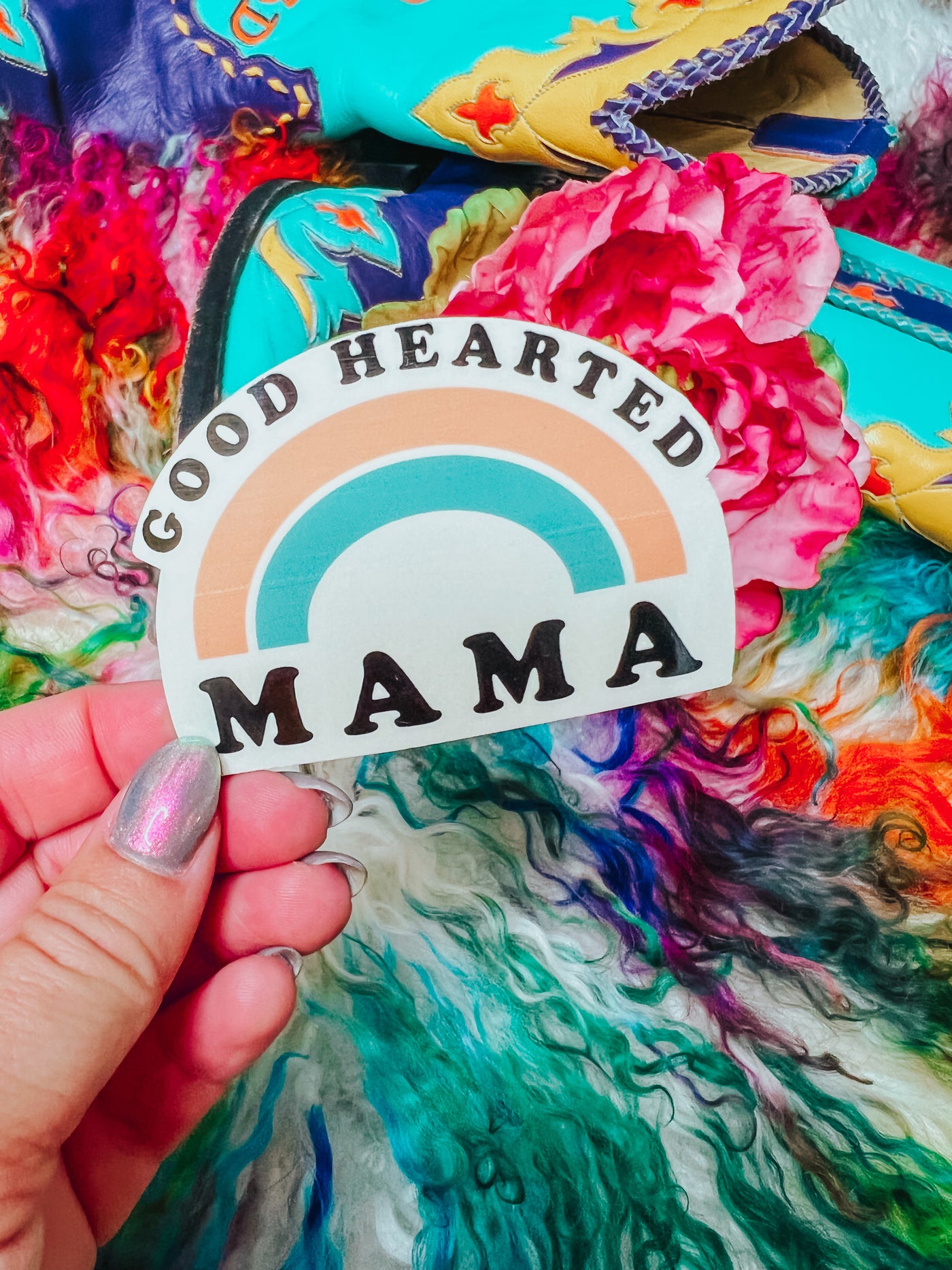 Good Hearted Mama Sticker